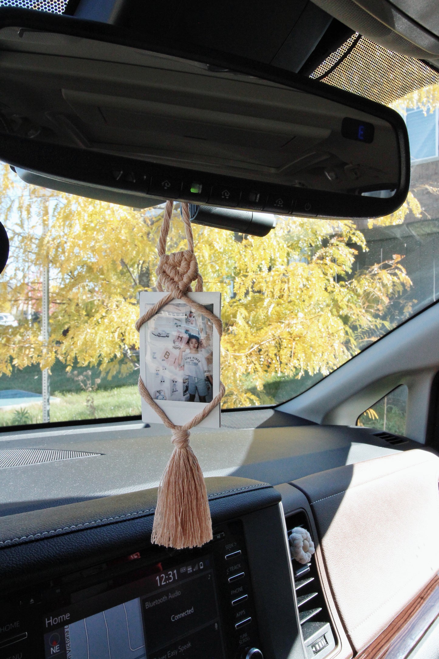 Heart Car Hanging Polaroid Frame