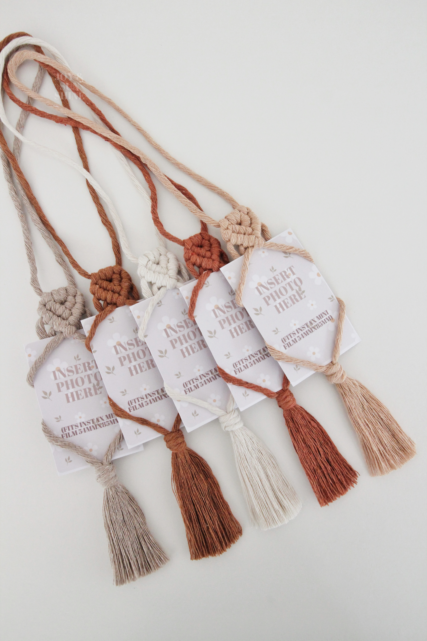 Heart Car Hanging Polaroid Frame